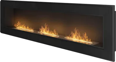 Produktbild von InFire Frame 1800 Ethanolkamin Schwarz ohne Sicherheitsglas