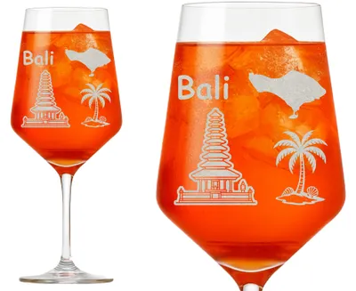 Produktbild von Valhalla Weinglas Exoda Bali 350ml Elegantes Glas mit Gravur für Weinliebhaber