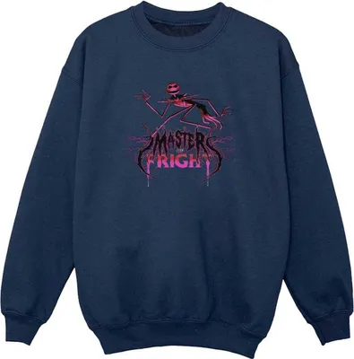 Immagine prodotto di The Nightmare Before Christmas - Felpa "Master Fright" per ragazzi BI56499 (116) (Blu scuro)