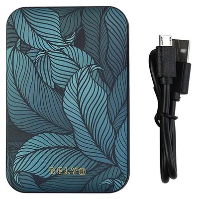 Immagine prodotto di Power bank Belyo da 10000 mAh, con 2 porte USB-A, design "Jungle Wondee"