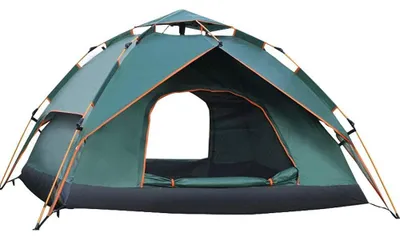 Produktbild von Pop-up Zelt wasserdicht - Doppelschichtig - Tragbar - Campingzelt für 2-3 Personen