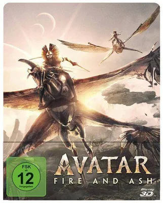 Produktbild von Avatar: Fire and Ash 3D (3D/2D, Limited Steelbook)