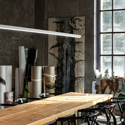 Immagine prodotto di Lampadario Moderno Syncro Bianco Led Grande