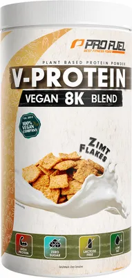 Produktbild von ProFuel V-Protein 8K Blend (750g) Cinnamon Flakes - Eiweiße - Veganes Eiweiß