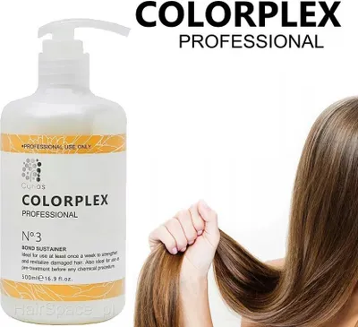 Produktbild von Colorplex No.3 - 500ml Hair Perfector Bond Sustainer Professionelle Haarpflege Haarreparatursystem Olaplex Haarschäden reparieren