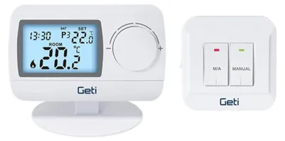 Obrázek produktu pro Termostat GETI GRT03 bezdrátový programovatelný 7denní