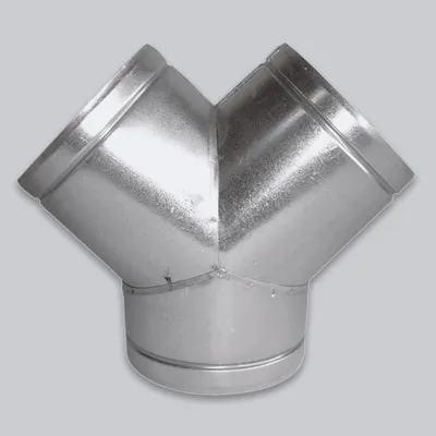 Produktbild von Lüftungsrohr Y-Stück 90° Ø 160 mm
