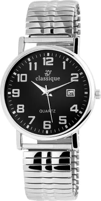 Produktbild von Classique Herrenuhr, Edelstahlzugarmband, Datumsanzeige