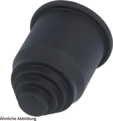 Produktbild von FLEXA AK Endtülle/Innentülle aufsteckbar geschlossen für Schlauch-Außendurchmesser 27,0mm Klemmbereich 6,0mm x 23,0mm -