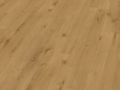 A close-up, angled view of wood-look vinyl flooring planks.