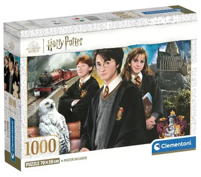 Obrázok produktu pre Clementoni Wizarding world Harry Potter, 1000 kusov, Televízia / filmy, 18 rok / roky