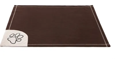 Produktbild von Hundedecke, Hundematte, Decke, Kuscheltuch für Hundebett, Hundehaus, Schlafdecke, Schmusestoff, Katzenunterlage 88x66 cm
