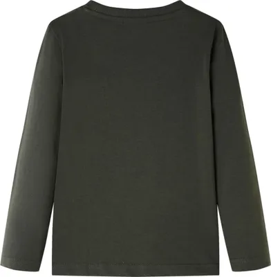 Produktbild von vidaXL Kinder-Langarmshirt Khaki 128