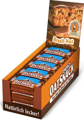 Produktbild von Davina Energy Oat Snack - 15 Riegel Brazil Nut