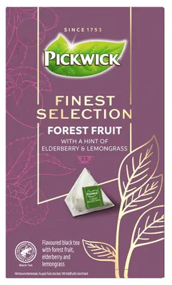 Zdjęcie produktu dla Pickwick Finest Selection Herbata z owocami leśnymi, 25 torebek, 50g