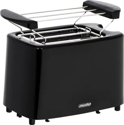 Produktbild von Mesko MS 3220 2-Scheiben-Toaster 900 W mit 6 Stufen - Schwarz