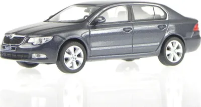 Zdjęcie produktu dla Skoda Superb II (2008) - szary antracytowy metalik ABREX 1:43