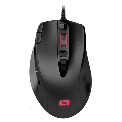 Produktbild von Lioncast LM15, rechts, Optisch, USB Typ-A, 6200 DPI, 1 ms, Schwarz
