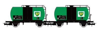 Produktbild von Rivarossi 2-tlg. Set 2-achs. Kesselwagen BP, Ep. IV, FS