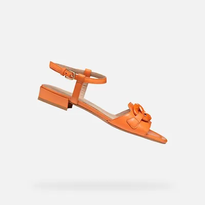 Obrázek produktu pro Dámské sandály Geox New Eraklia v oranžové barvě, velikost 15, 37