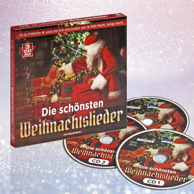 Produktbild von 3er-CD-Box »Die schönsten Weihnachtslieder«