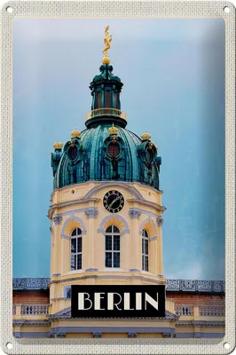 Produktbild von Blechschild Reise 20x30cm Berlin Deutschland Hauptstadt