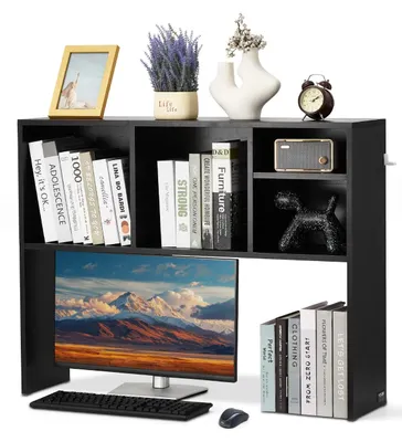 Produktbild von VEVOR Schreibtisch Bücherregal 1-stufiger Organizer (94 x 24 x 73 cm) Tischregal