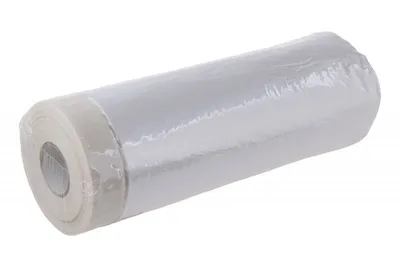 Produktbild von Abdeckband selbstklebend 110 cm x 30 m mit ausfaltbarer Folie für Malerarbeiten