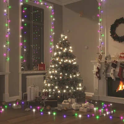 Produktbild von Möbel LED-Lichterkette mit 2000 LEDs Pastell Mehrfarbig 200 m PVC - Weihnachtsgirlanden &5825