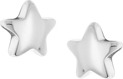 Boccia 05078-01 Titan-Ohrstecker für Kinder Stern 1
