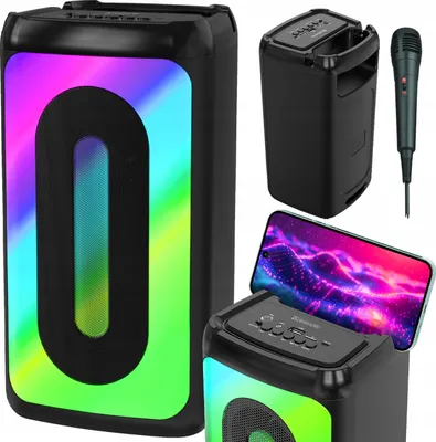 Obrázek produktu pro Defender Concerto 20W Boombox Karaoke Lautsprecher Bluetooth 5.3 Mp3 Usb/Aux