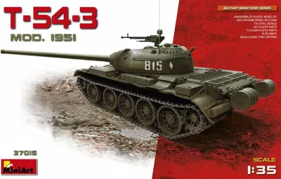 Produktbild von MiniArt 1:35 T-54-3 Mod. 1951 Plastik Modellbau