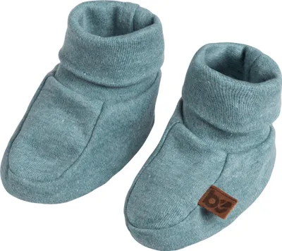Produktbild von Baby's Only Booties Melange - Stonegreen - 0-3 Monate - 100% Baumwolle