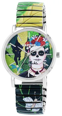 Produktbild von Damenuhr Edelstahl Frida Kahlo Edition Frida Kahlo Edition, Mineralglas