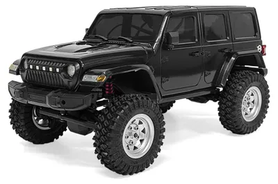 Produktbild von JJRC 8801 YW Pro RC Auto 1:18, 2,4 GHz 4WD Offroad Crawler, ferngesteuerter Kletterwagen, Vollproportionalsteuerung, Geländewagen, Schwarz