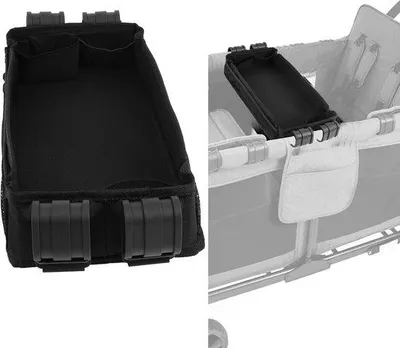 Produktbild von Famanu Kinderwagen Snacktray abnehmbares Tablett 40,5 x 20,5 cm für Bollerwagen oder Buggy