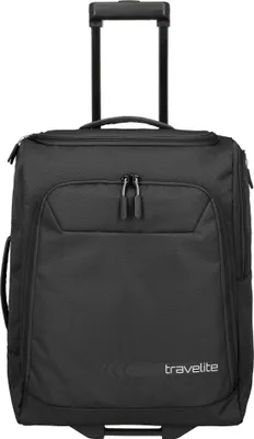 Produktbild von travelite Reisetasche Trolley Kick Off Wheeled Duffle Black schwarz 55cm