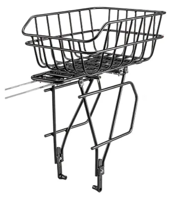 Zdjęcie produktu dla Cxwxc Bagażnik Rowerowy Z Koszem Koszykiem 26-29 Cali 20Kg Duży Solidny
