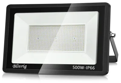 Obrázek produktu pro LED venkovní reflektor 500W 50000LM teplá bílá 3000K IP66 vodotěsný