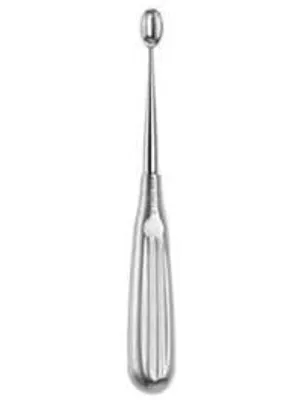 Volkmann-Löffel, Edelstahl, 17 cm, Schneide 6-9 mm