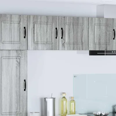 Produktbild von "Schlussverkauf" Küchenschrank/Sideboard - 1 pc - Aufbewahrungsschrank moderne - mit Speicher Kalmar Graues Sonoma 40x31x40 cm  C10280
