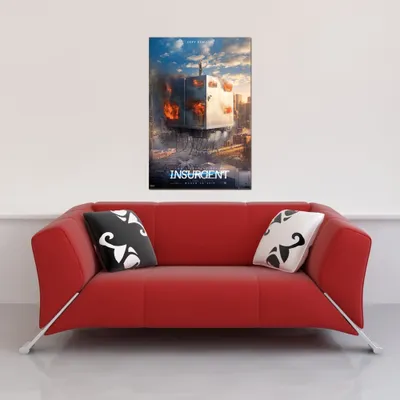 Immagine prodotto di Insurgent - Poster - Sfida la realtà + 1 confezione di tesa Powerstrips® - Contenuto 20 pezzi