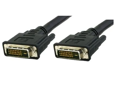 Produktbild von Techly DVI-D Dual-Link Kabel St/St schwarz 5m