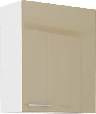 Produktbild von Küche Hängeschrank 60 Lara Cappuccino Hochglanz Küchenzeile Küchenblock