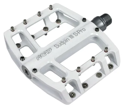 Produktbild von NC-17 Plattformpedal Sudpin III S-Pro CNC, Alu, Präzisionslager, weiss