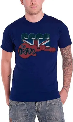 Obrázek produktu pro The Beatles - Tričko pro muže/dámy Uni RO1623 (M) (Námořnická modrá)