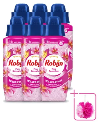 Obrázok produktu pre 6 kusov aviváže Robijn Intense Pink Sensation – 342 ml – balenie