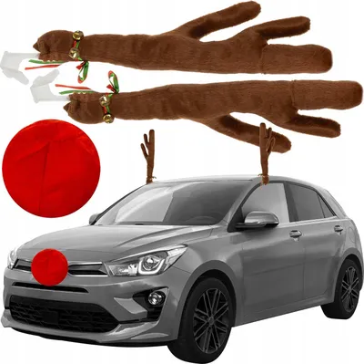 Obrázek produktu pro Xtrobb 20223 Sobí parohy a nos na auto