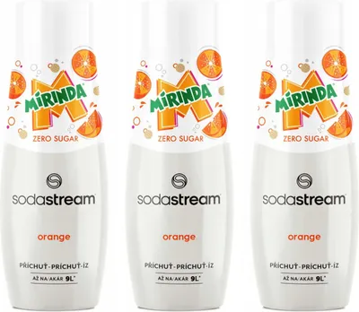 Produktbild von Sirupkonzentratsaft SodaStream Mirinda Zero ZUCKERFREI 3 Stk.