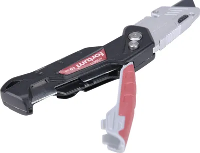 Produktbild von FORTUM Klappmesser mit auswechselbarer Klinge und Ablage, 19mm, 4780031